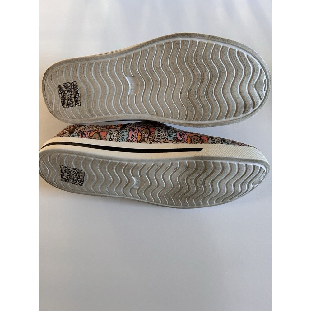 Skechers BOBS Aquamenace Cat Print Shoes Women Sz 9 Slip On EVA Foam Rubber Flat - Picture 8 of 13